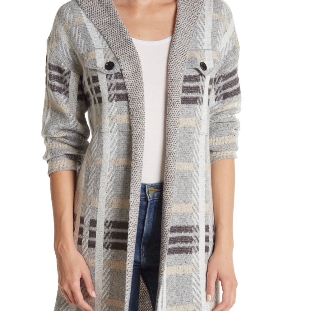 By Design hooded cardigan